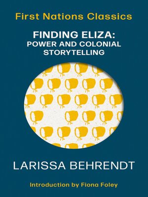 cover image of Finding Eliza